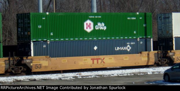 DTTX 734627C with two containers